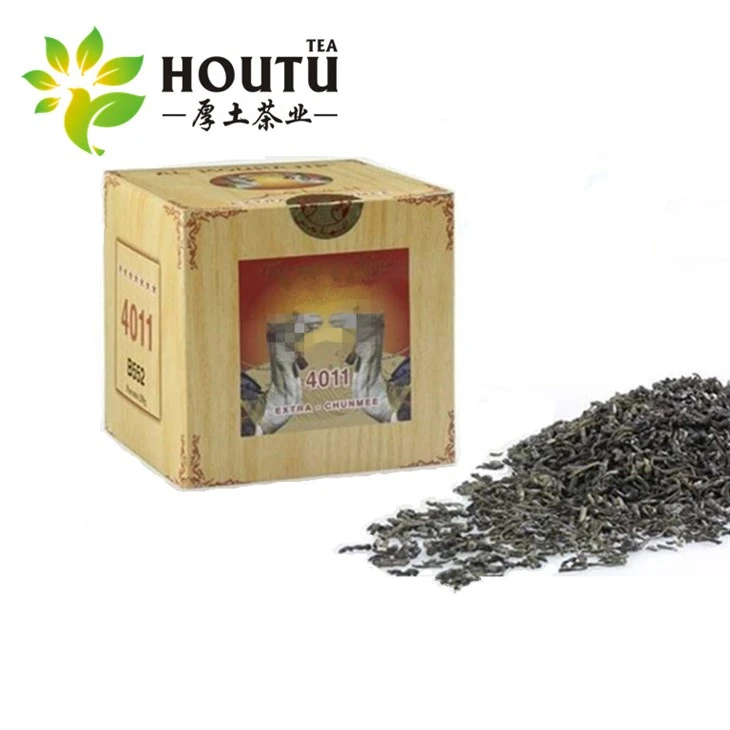 Bulk Chunmee Green Tea 4011 for Italy (EU Standard) from China Factory
